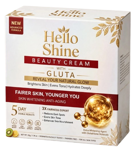 Hello Shine Beauty Cream with Gluta